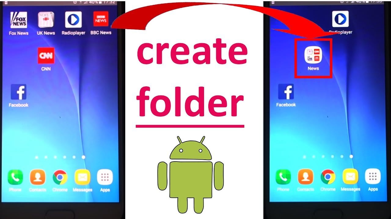 How To Create A Folder On Android Tablet Gajotres