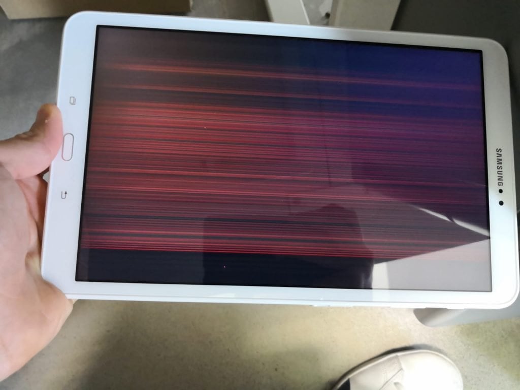 How To Fix Lines On Tablet Screen