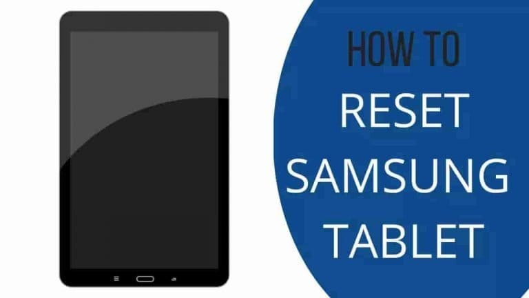 How To Reset Samsung Tablet 2020 1