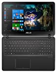 Asus - Q524Uq-Bhi7T15 2-In-1 15.6 Touch-Screen Laptop - Intel Core I7-7500U - 12Gb Memory - Nvidia Geforce 940Mx - 2Tb Hard Drive - Sandblasted Black Aluminum With Gunmetal Hinge