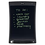 Boogie Board Jot Reusable Writing Tablet- Includes 8.5 In Lcd Writing Tablet, Instant Erase, Stylus Pen, Built In Magnets And Kickstand, Gray