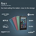 Fire 7 Tablet, 7 Display, 16 Gb, Latest Model Black