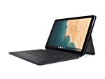 Lenovo Chromebook Duet, 2-In-1, 10.1 Wuxga (1920 X 1200) Display, Mediatek Helio P60T, 4Gb Lpddr4X Ram, 64Gb Emcp Ssd, Integrated Arm G72 Mp3 Graphics, Chrome Os, Za6F0031Us, Ice Blue + Iron Grey