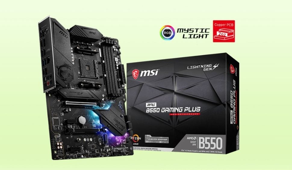 Msi Mpg B550 Gaming Plus